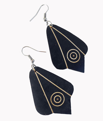 Boucle d'oreille originales pendants en noix de Coco Fantaisie Ethnique Artisanales Boucle d'oreille originales pendants en noix de Coco Fantaisie Ethnique Artisanales